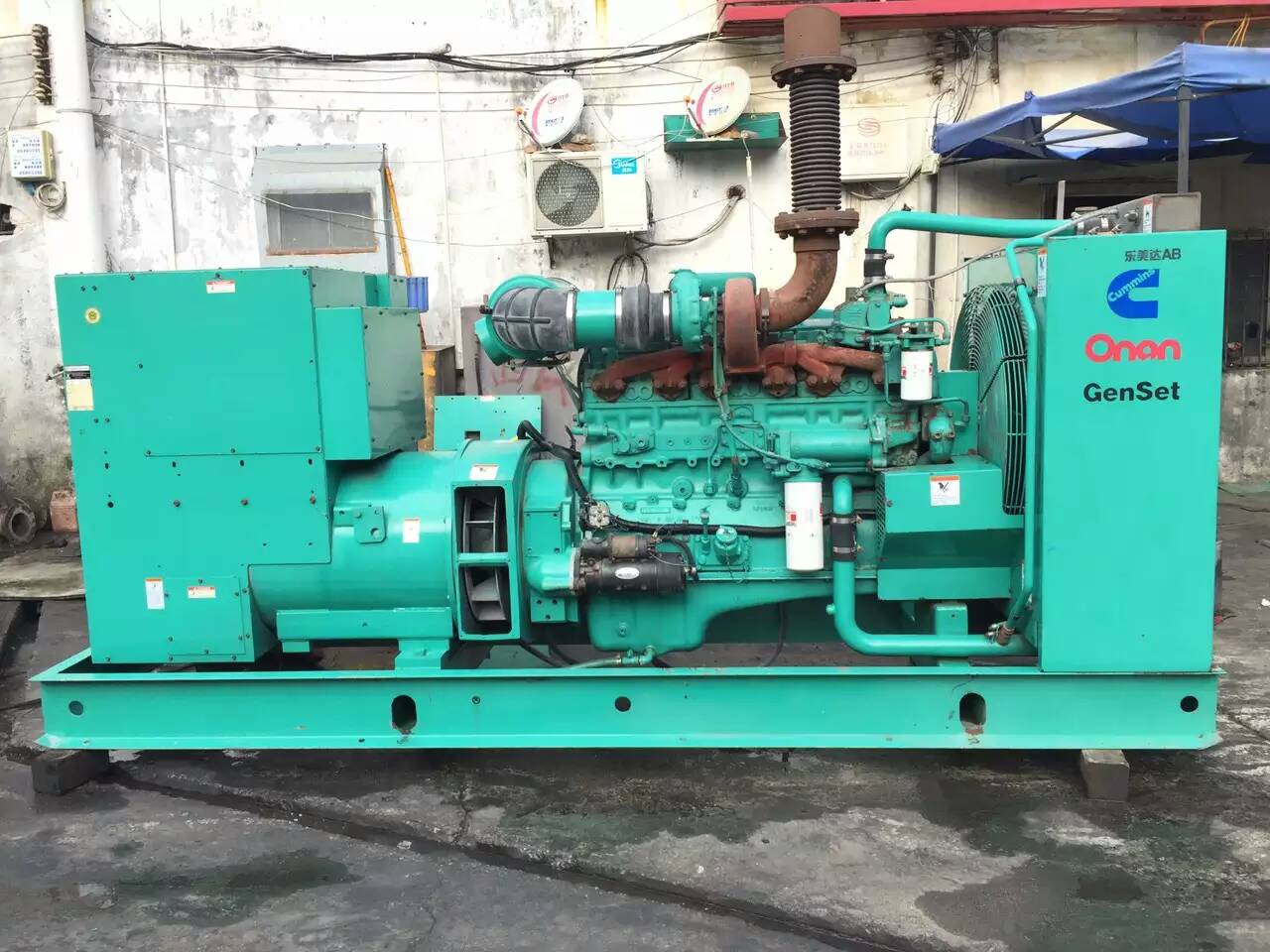 惠城租赁发电机-柴油发电机不正常冒烟的原因